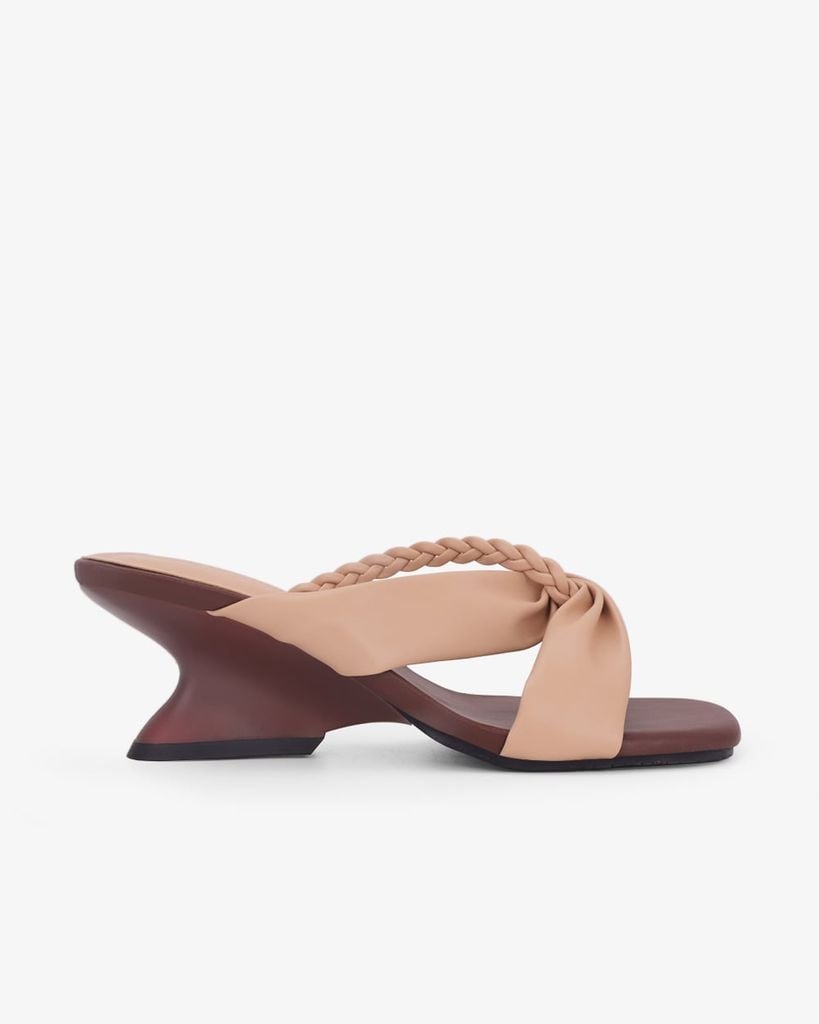 Dép Đế Xuồng Hạnh Dung Xỏ Ngón Quai Đan HD1507CH