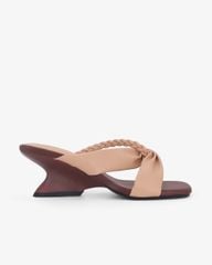 Dép Đế Xuồng Hạnh Dung Xỏ Ngón Quai Đan HD1507CH