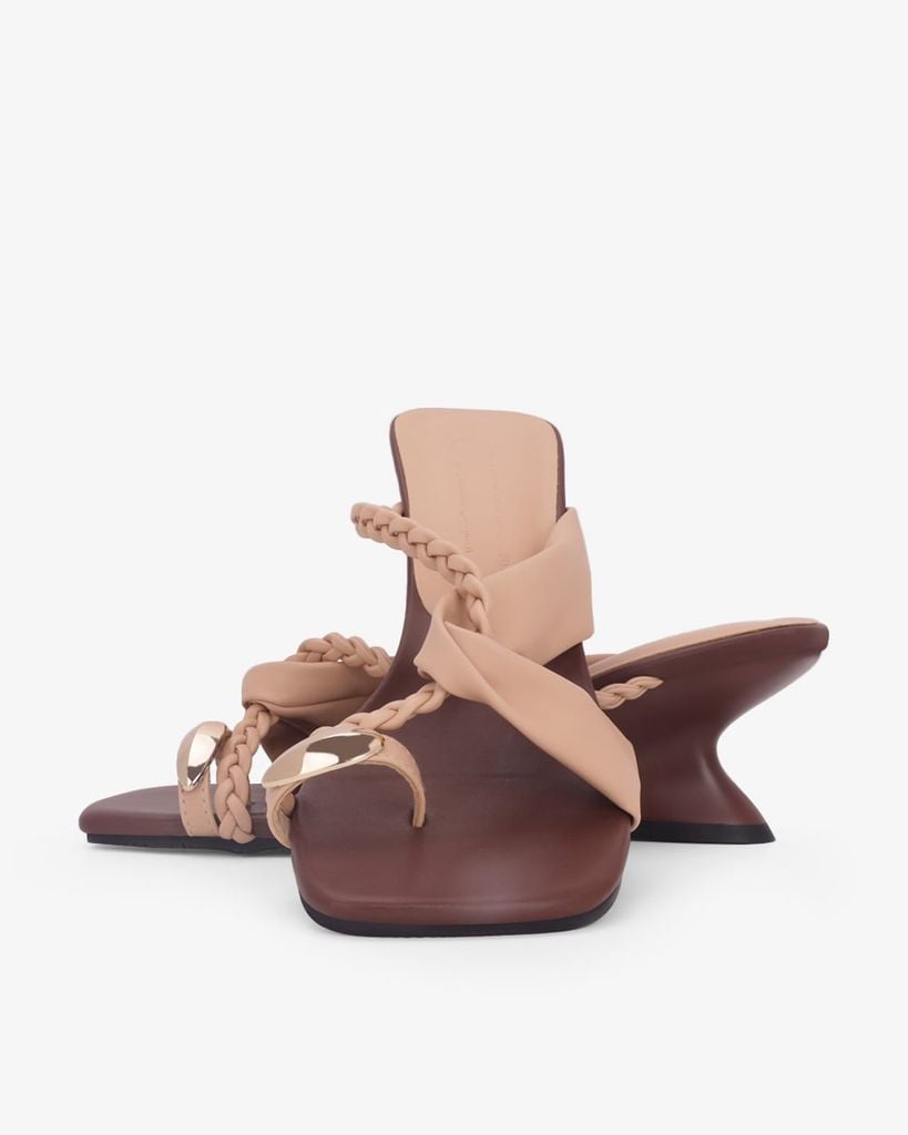 Dép Đế Xuồng Hạnh Dung Xỏ Ngón Quai Đan HD1507CH