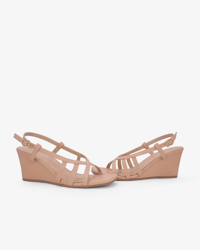 Sandal Đế Xuồng Hạnh Dung Quai Chéo Đan Dây HD1508CH