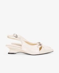 Sandal Cao Gót Nơ Đính Hạt HD1704AI