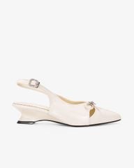 Sandal Cao Gót Nơ Đính Hạt HD1704AI