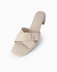 Dép Cao Gót Hạnh Dung Quai Bản Chéo HD27293BI