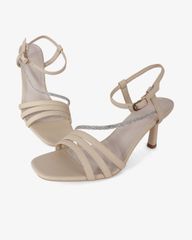 Sandal Cao Gót Hạnh Dung Nhiều Dây Mảnh Gót Nhọn HD27305BI
