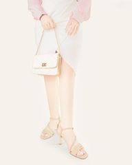 Sandal Cao Gót Hạnh Dung Nhiều Dây Mảnh Gót Nhọn HD27305BI