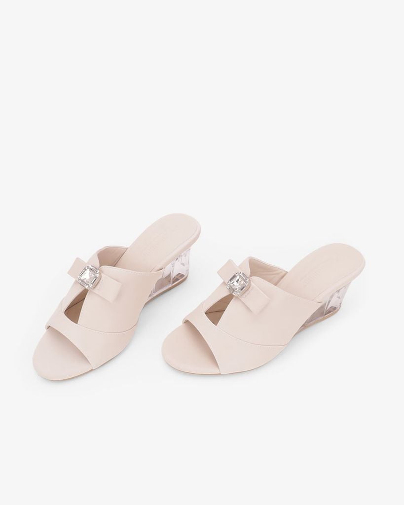 Dép Đế Xuồng Hạnh Dung Quai Bản Lớn Xoàn HD27343BI