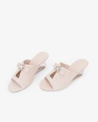 Dép Đế Xuồng Hạnh Dung Quai Bản Lớn Xoàn HD27343BI