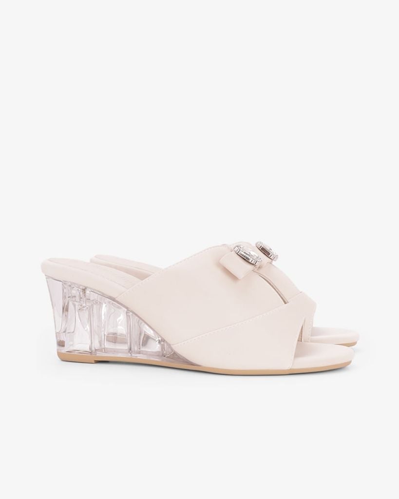 Dép Đế Xuồng Hạnh Dung Quai Bản Lớn Xoàn HD27343BI