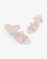 Dép Đế Xuồng Hạnh Dung Quai Chéo Dây Xoàn HD27344BI