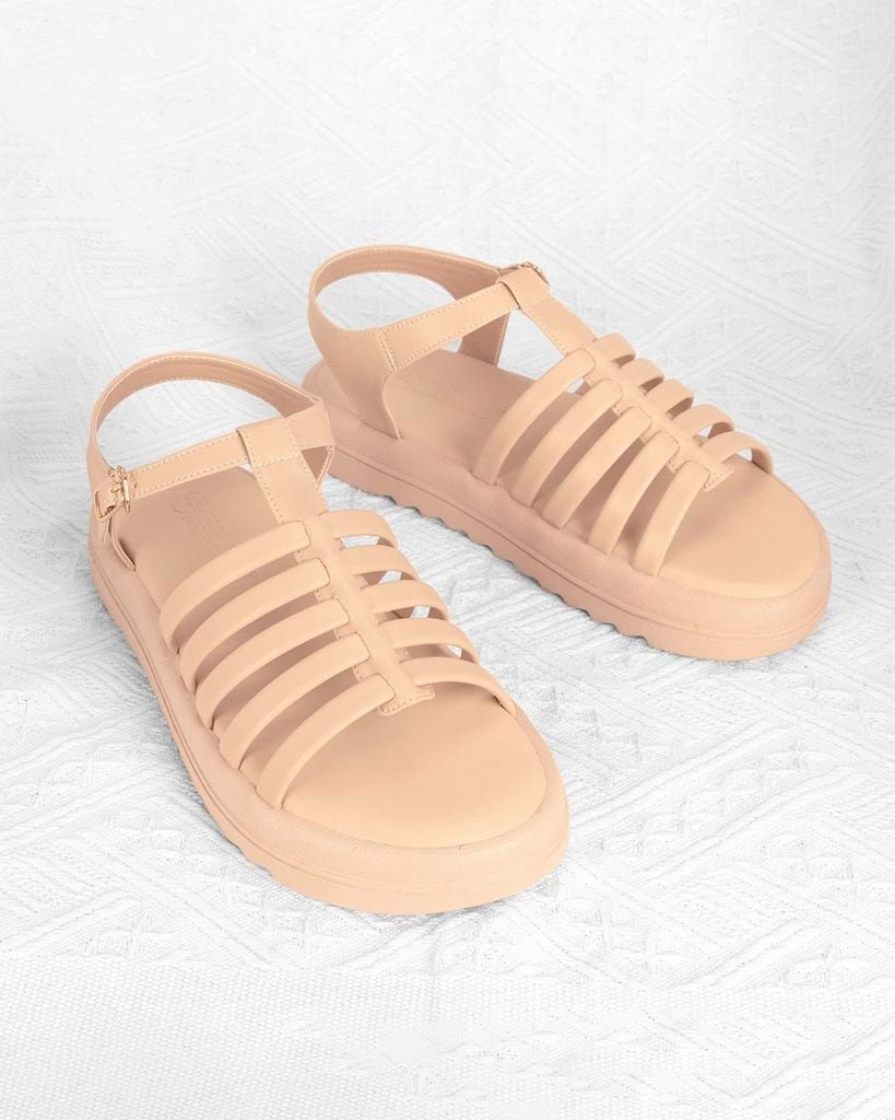 Sandal Xuồng Hạnh Dung Xương Cá Straps HD29158AY