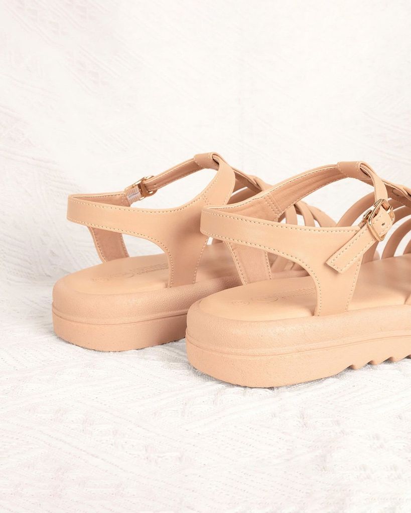 Sandal Xuồng Hạnh Dung Xương Cá Straps HD29158AY