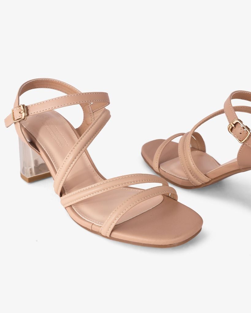Sandal Cao Gót Hạnh Dung Quai Mảnh HD29161AY