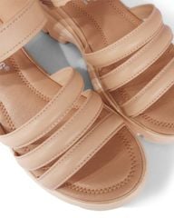 Sandal Đế Xuồng Hạnh Dung Quai Dây Ngang Hậu Dán HD29176AY