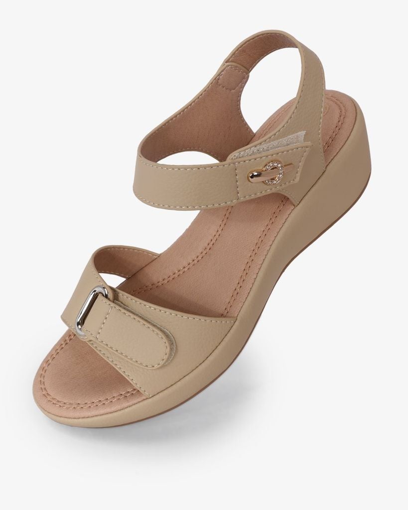 Sandal Xuồng Hạnh Dung Khóa Dán HD29193AY