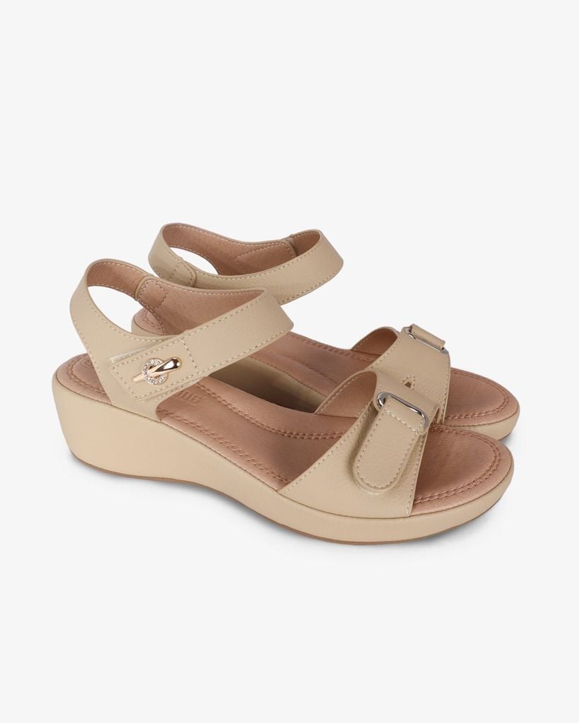 Sandal Xuồng Hạnh Dung Khóa Dán HD29193AY