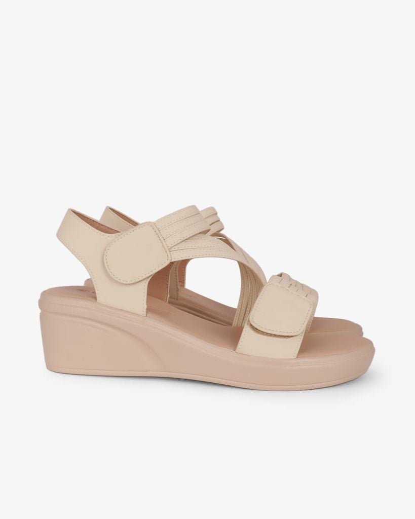 Sandal Đế Xuồng Hạnh Dung Quai Chéo Đan Dây HD29194AY