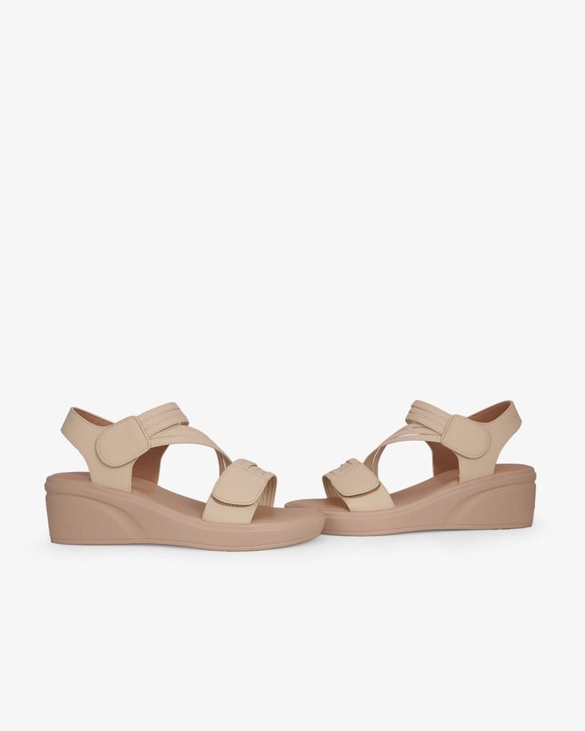 Sandal Đế Xuồng Hạnh Dung Quai Chéo Đan Dây HD29194AY