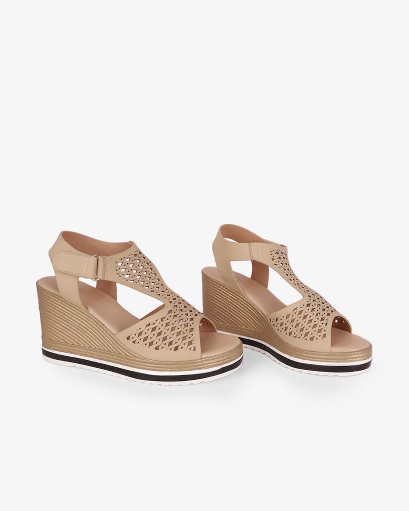 Sandal Đế Xuồng Hạnh Dung Quai Yếm Đục Lỗ HD29199AY