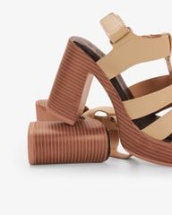 Sandal Cao Gót Hạnh Dung Quai Chiến Binh HD29208AY