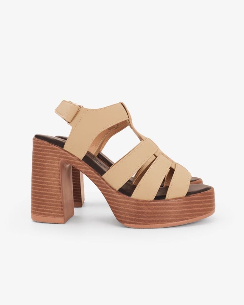Sandal Cao Gót Hạnh Dung Quai Chiến Binh HD29208AY