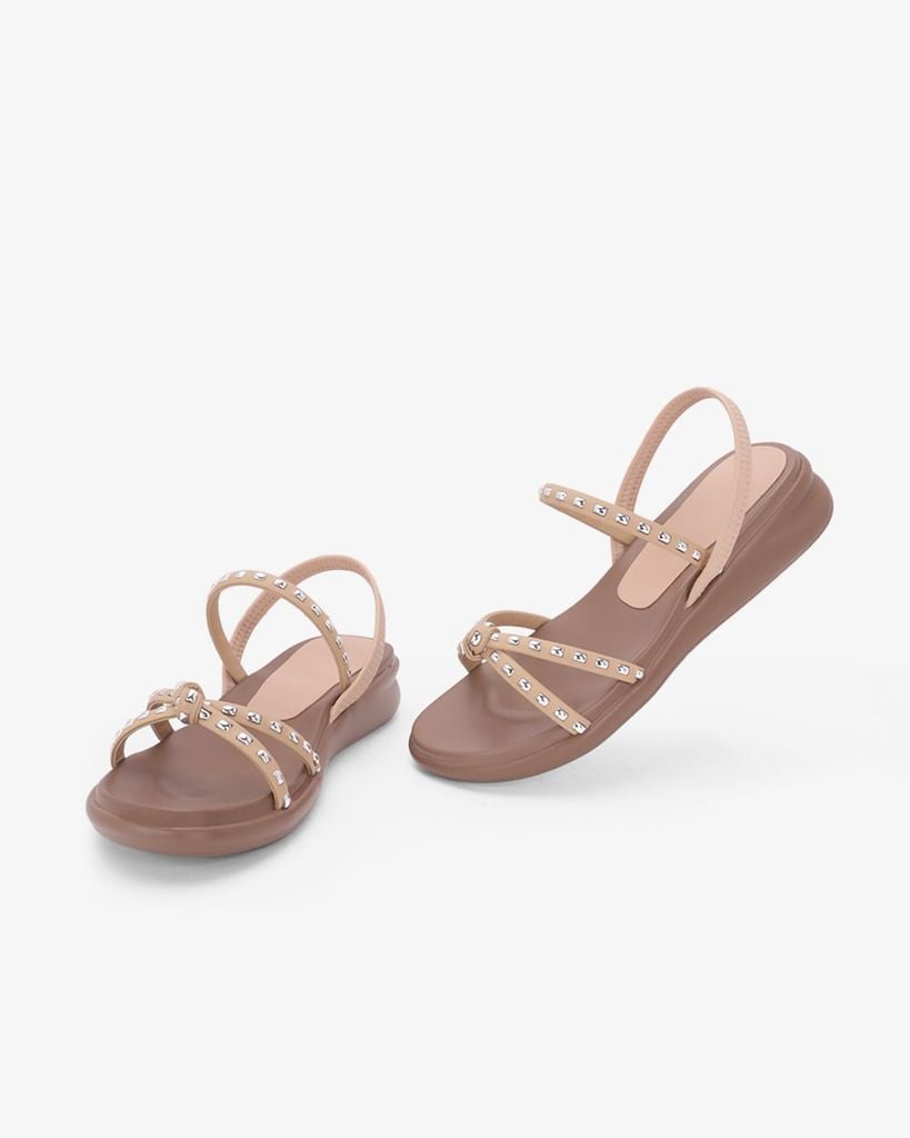Sandal Đế Xẹp Hạnh Dung Quai Thắt Nút HD29209AY