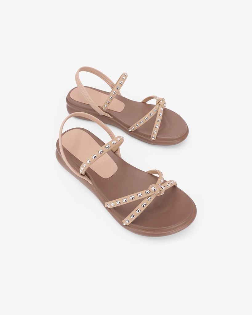 Sandal Đế Xẹp Hạnh Dung Quai Thắt Nút HD29209AY