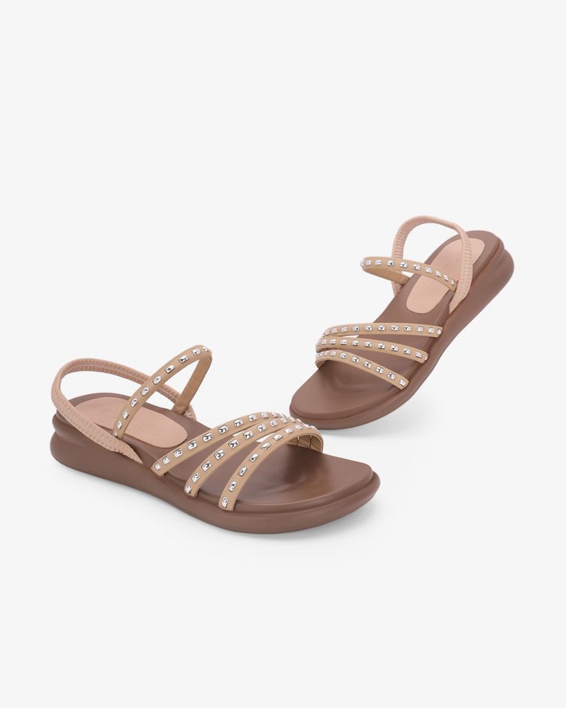 Sandal Đế Xẹp Hạnh Dung Ba Quai HD29221AY