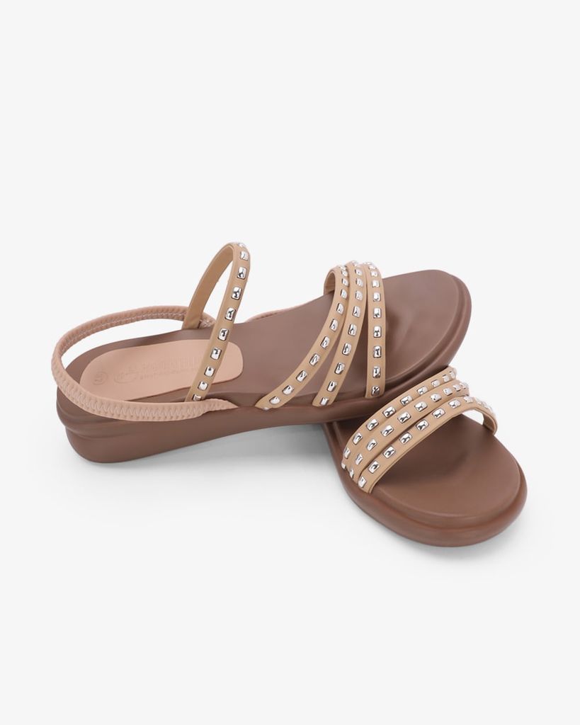Sandal Đế Xẹp Hạnh Dung Ba Quai HD29221AY