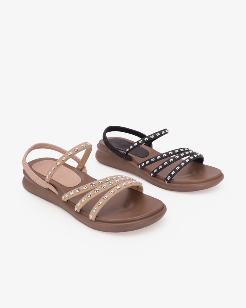 Sandal Đế Xẹp Hạnh Dung Ba Quai HD29221AY