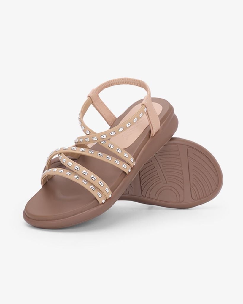 Sandal Đế Xẹp Hạnh Dung Quai Dây Chéo X HD29222AY