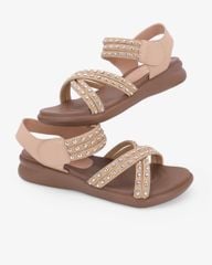 Sandal Đế Xẹp Hạnh Dung Quai Tán Đinh HD29223AY