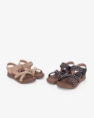 Sandal Đế Xẹp Hạnh Dung Quai Tán Đinh HD29223AY
