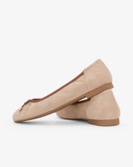 Giày Búp Bê Hạnh Dung Nhung Nơ HD29229AY