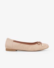 Giày Búp Bê Hạnh Dung Nhung Nơ HD29229AY