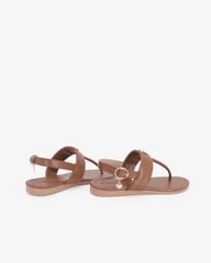 Sandal Đế Xẹp Hạnh Dung Kẹp Hoa Đính Đá HD02267AB