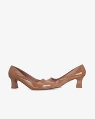 Giày Cao Gót Hạnh Dung Mũi Nhọn Da Bóng HD041040AD