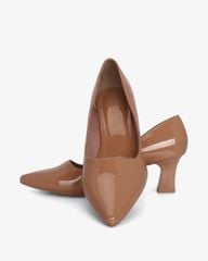 Giày Cao Gót Hạnh Dung Mũi Nhọn Da Bóng HD041040AD