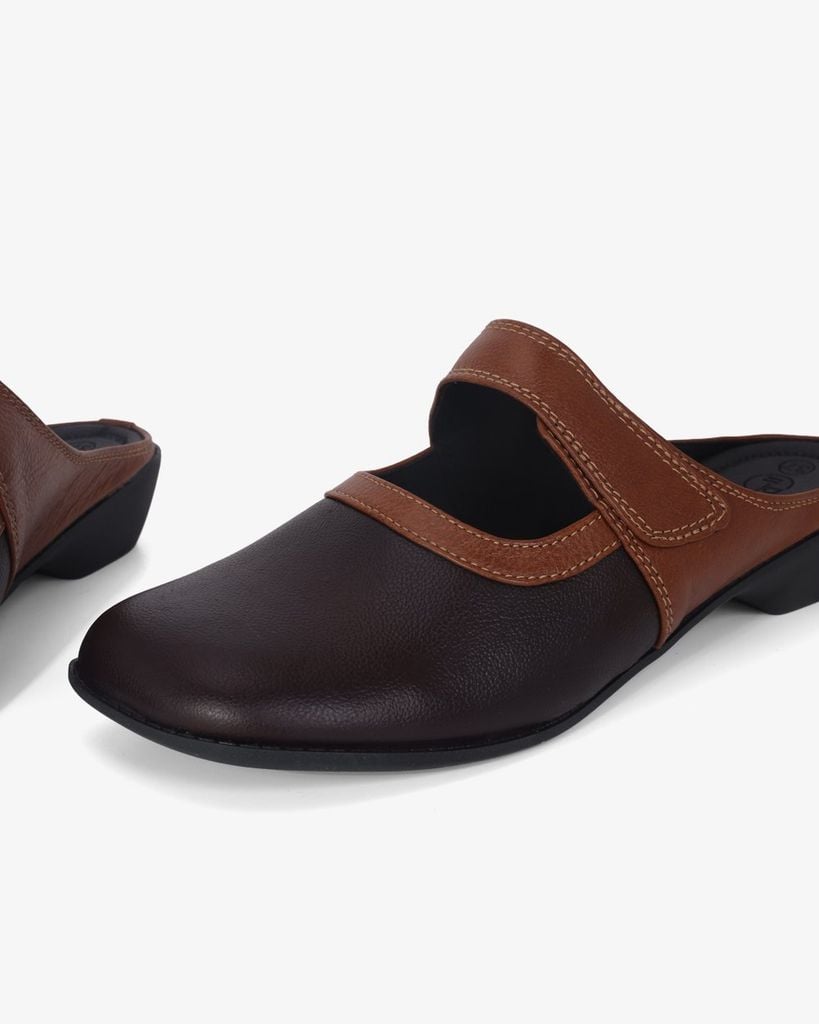 Dép Bít Mũi Hạnh Dung Quai Ngang HD041076AD