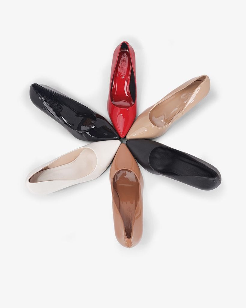 Giày Cao Gót Hạnh Dung Trơn HD041084AD