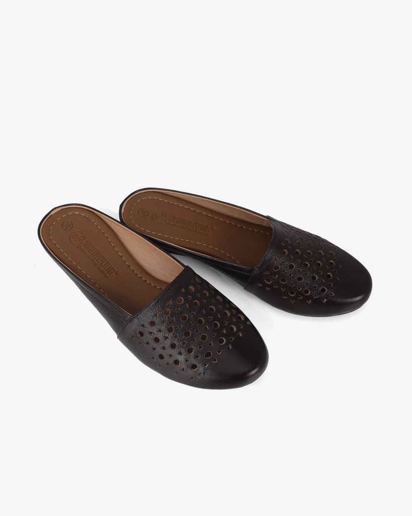 Dép Bít Mũi Hạnh Dung Đục Lỗ HD041094AD