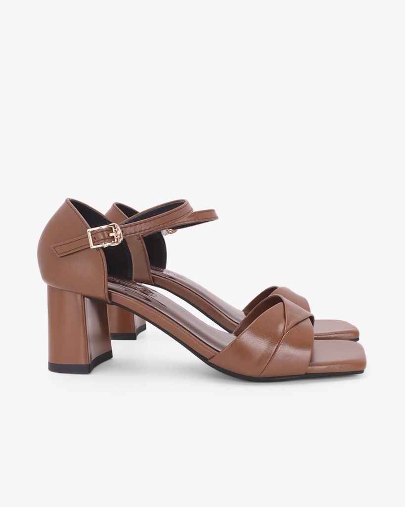 Sandal Cao Gót Hạnh Dung Quai Chéo HD041145AD