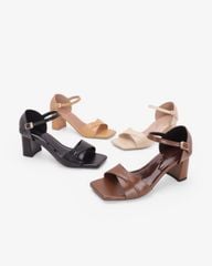 Sandal Cao Gót Hạnh Dung Quai Chéo HD041145AD