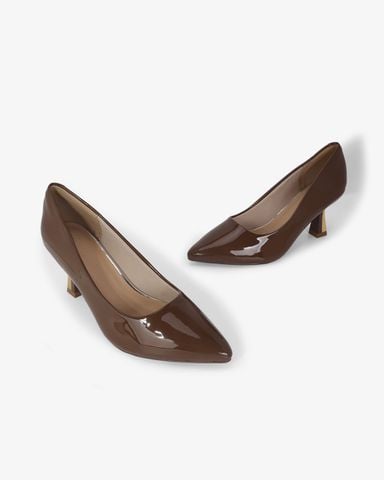 Giày Cao Gót Hạnh Dung Cổ Tròn Mũi Nhọn HD0657BA