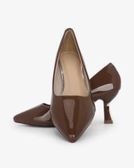 Giày Cao Gót Hạnh Dung Cổ Tròn Mũi Nhọn HD0657BA