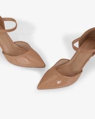 Giày Sandal Hạnh Dung Mũi Nhọn Trơn Ánh Vân HD0659BA