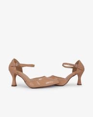 Giày Sandal Hạnh Dung Mũi Nhọn Trơn Ánh Vân HD0659BA