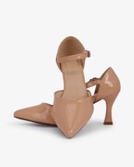 Giày Sandal Hạnh Dung Mũi Nhọn Trơn Ánh Vân HD0659BA