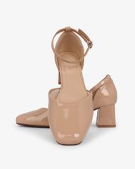 Giày Sandal Hạnh Dung Cao Gót Bít Mũi Vuông HD0661BA