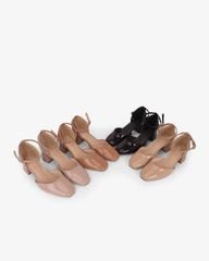 Giày Sandal Hạnh Dung Cao Gót Bít Mũi Vuông HD0661BA