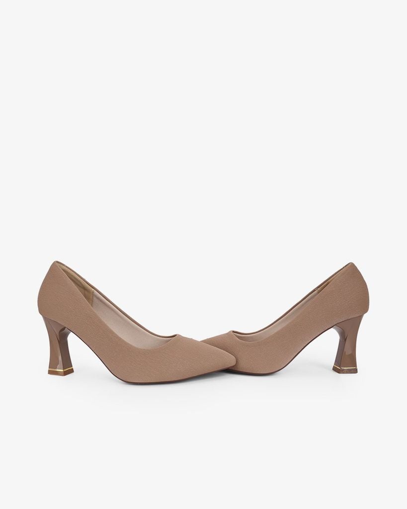 Giày Cao Gót Hạnh Dung Nhung Mềm HD0664BA